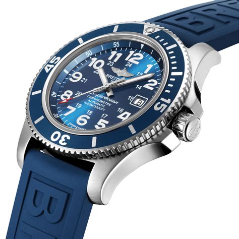 breitling superocean ii 44 review|Breitling Superocean 44 blue version.